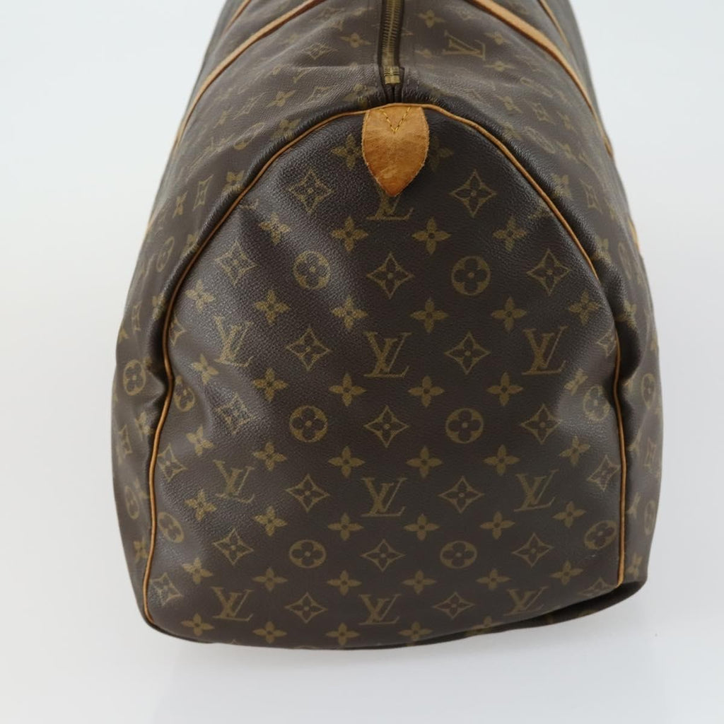 Louis Vuitton Keepall Bag Monogram Canvas Brown Canvas Travel Bag