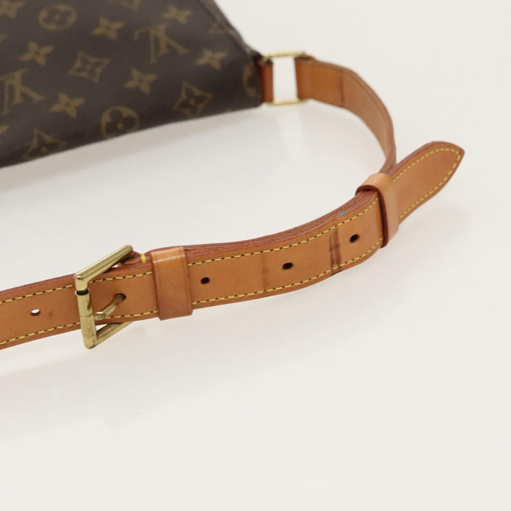 Louis Vuitton Musette Handbag Monogram Canvas Brown Canvas Bag