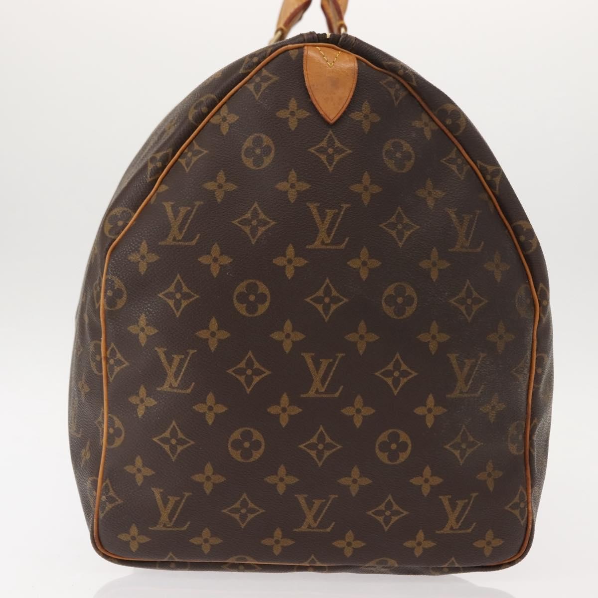 Louis Vuitton Keepall Bag Monogram Canvas Brown Canvas Travel Bag