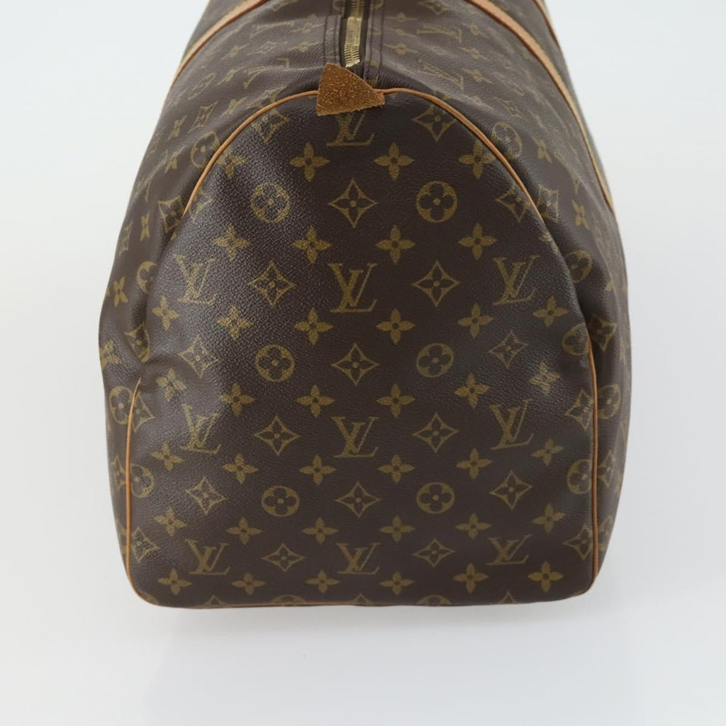 Louis Vuitton Keepall Bag Monogram Canvas Brown Canvas Travel Bag