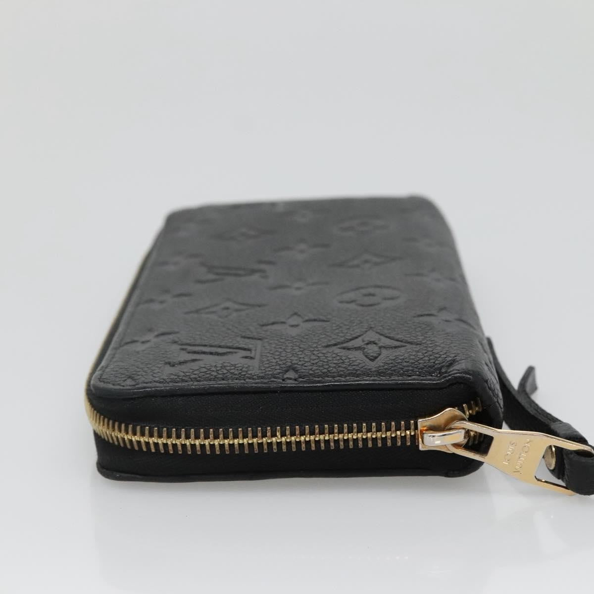 Louis Vuitton Portefeuille Zippy Monogramme Empreinte Monogramme Empreinte Black Leather Wallets Accessory