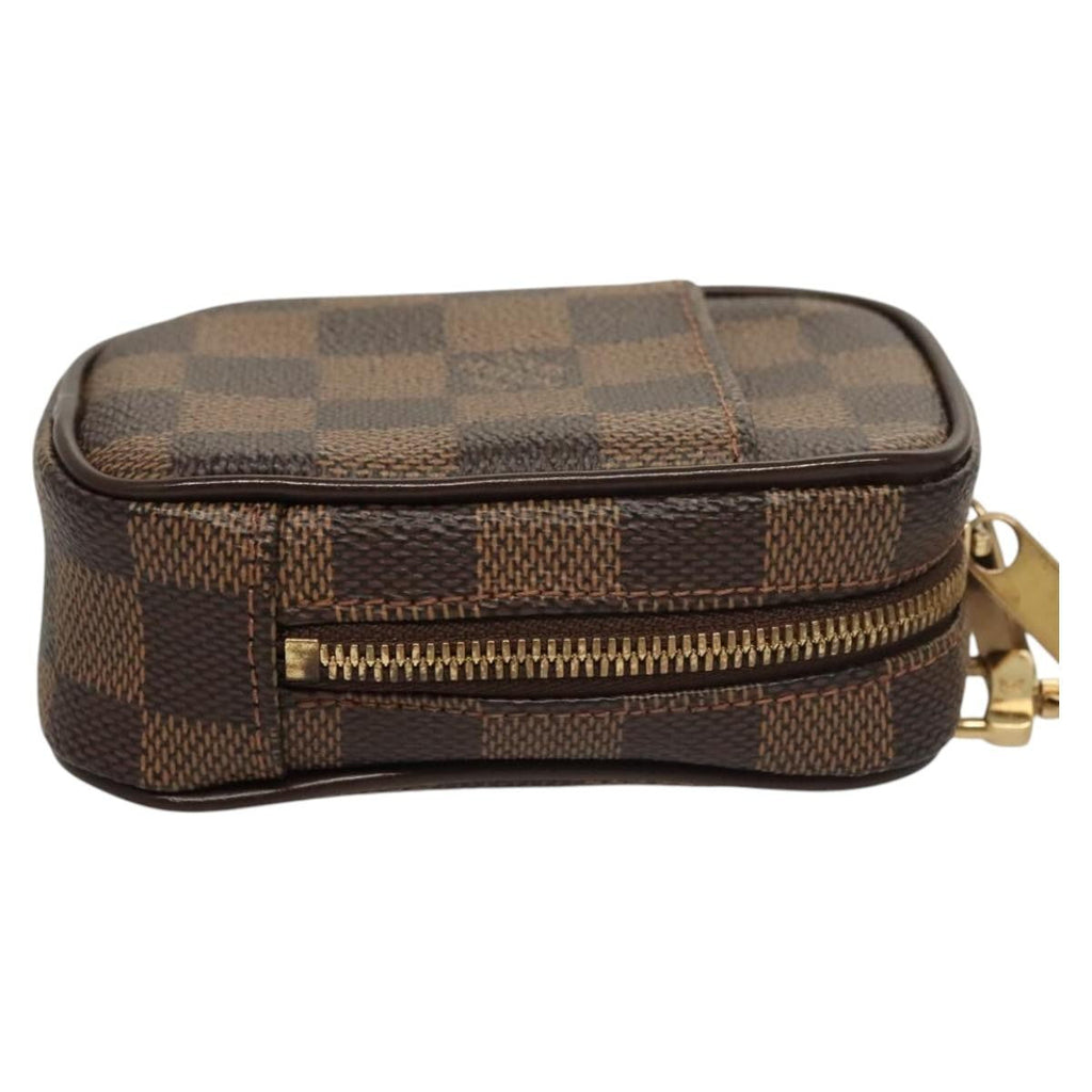 Louis Vuitton Etui Okapi Camera Case Damier Brown Canvas Bag