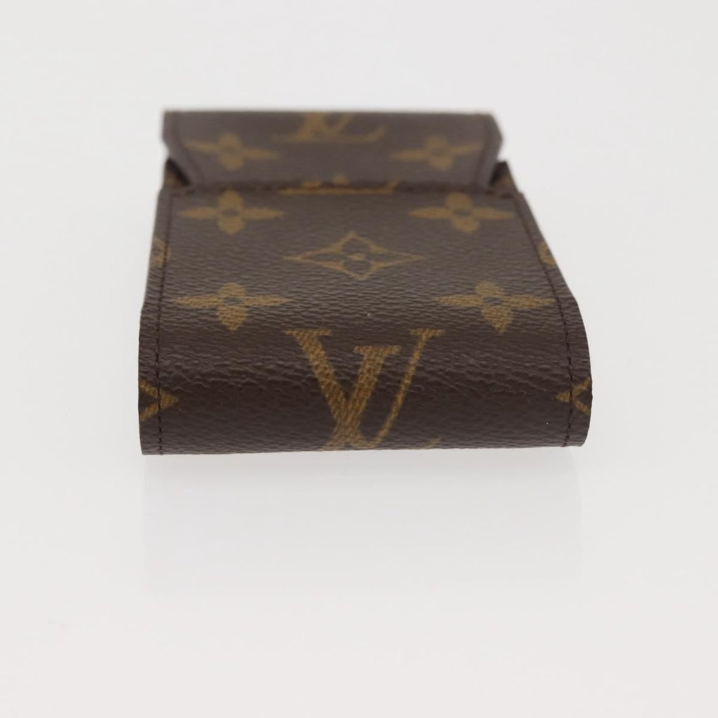 Louis Vuitton Etui Cigarette Case Monogram Canvas Brown Canvas Accessory