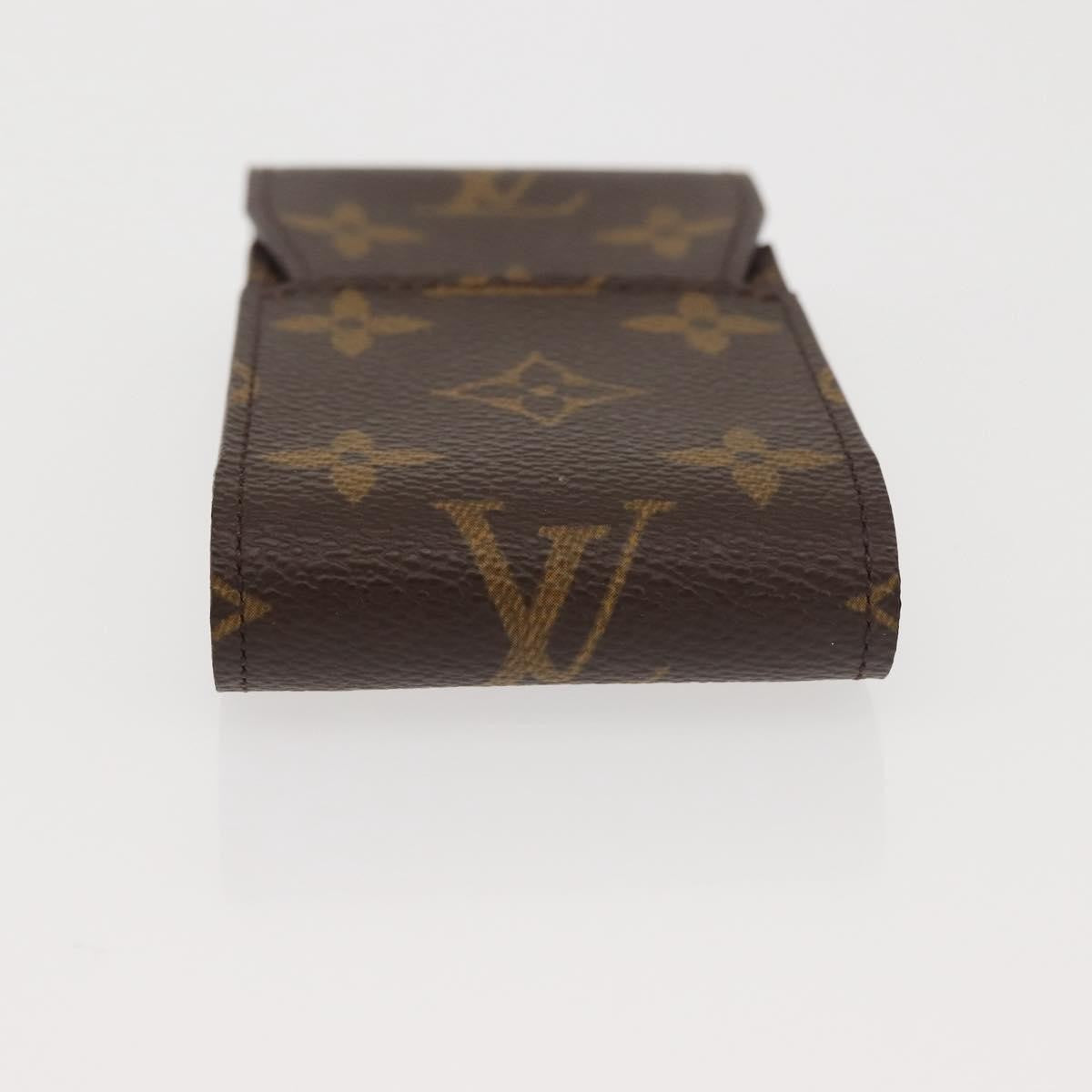 Louis Vuitton Etui Cigarette Case Monogram Canvas Brown Canvas Accessory