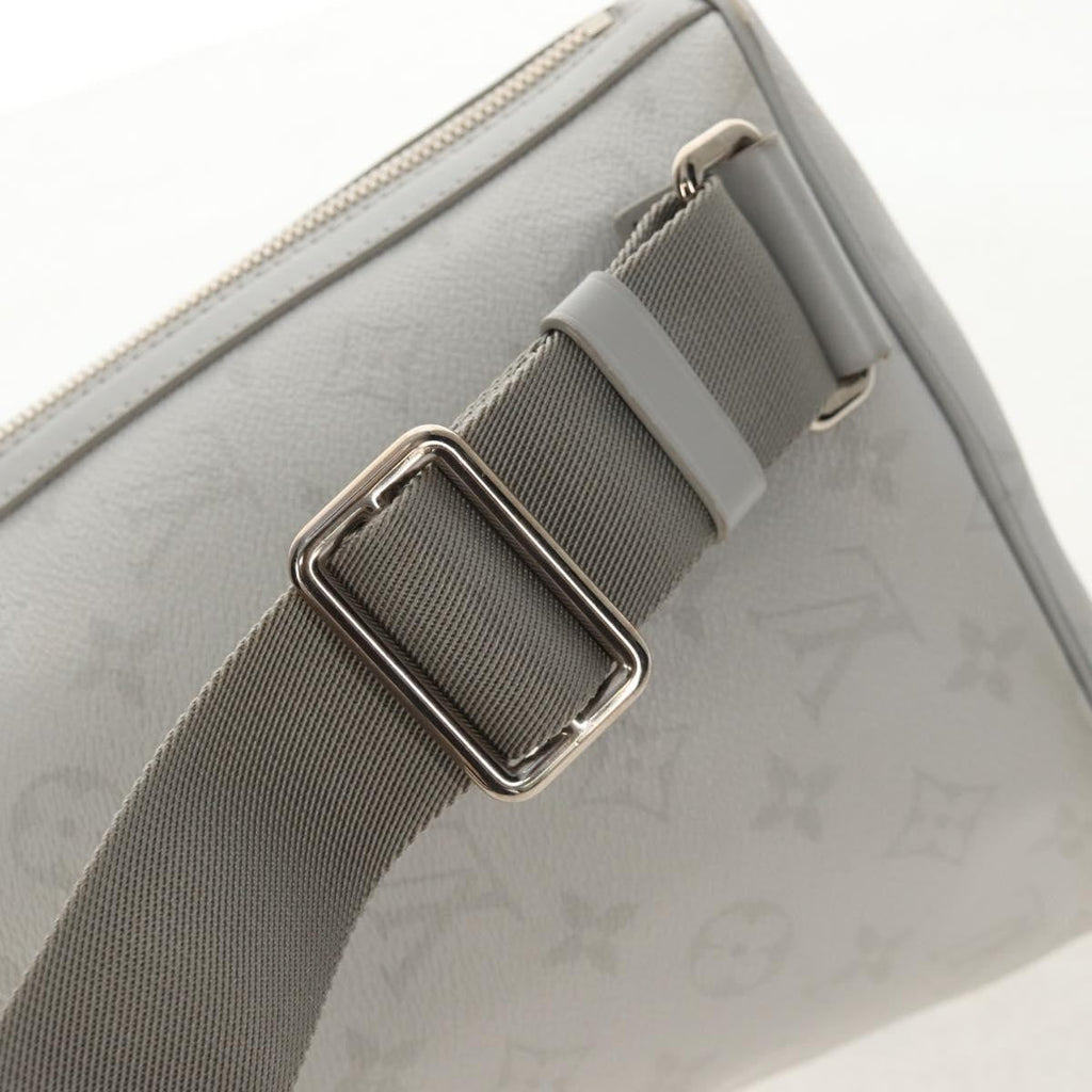 Louis Vuitton Chalk Sling Bag Limited Edition Logo Story Monogram Canvas White Canvas Shoulder Bag