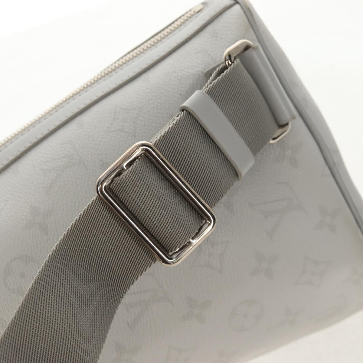 Louis Vuitton Chalk Sling Bag Limited Edition Logo Story Monogram Canvas White Canvas Shoulder Bag