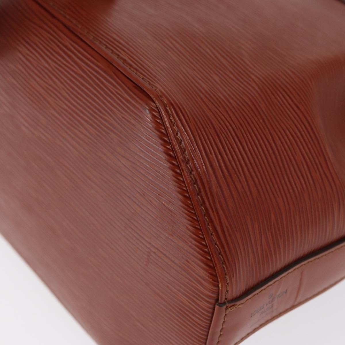 Louis Vuitton Vintage Sac D'epaule Handbag Epi Leather Brown Leather Shoulder Bag