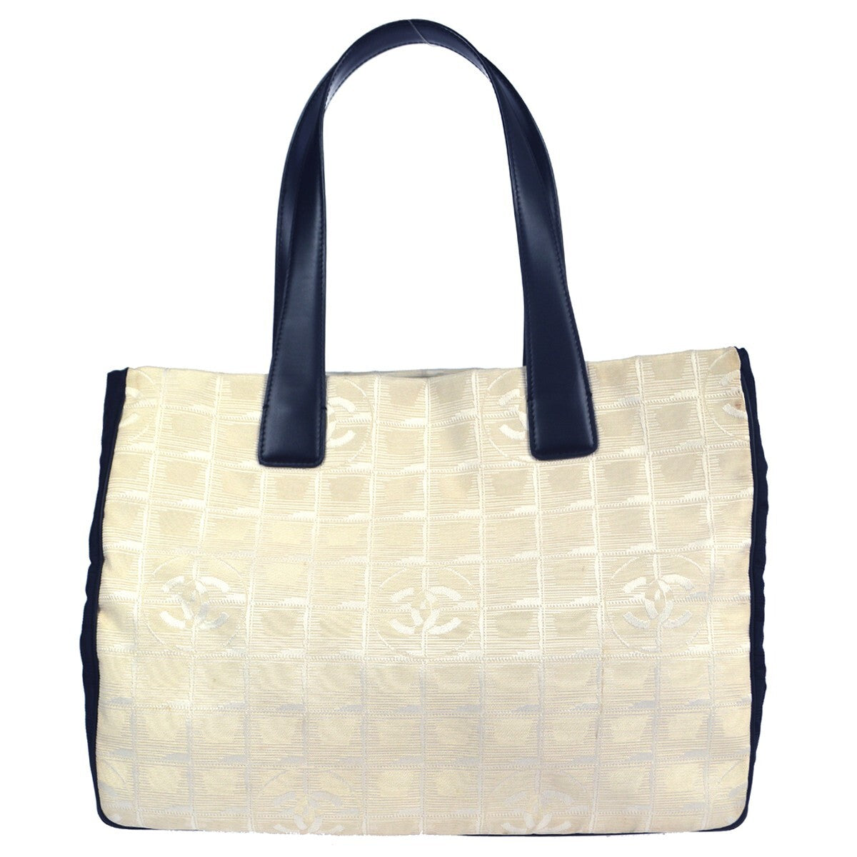 Chanel Travel Line Tote Nylon White Nylon Tote Bag Bag