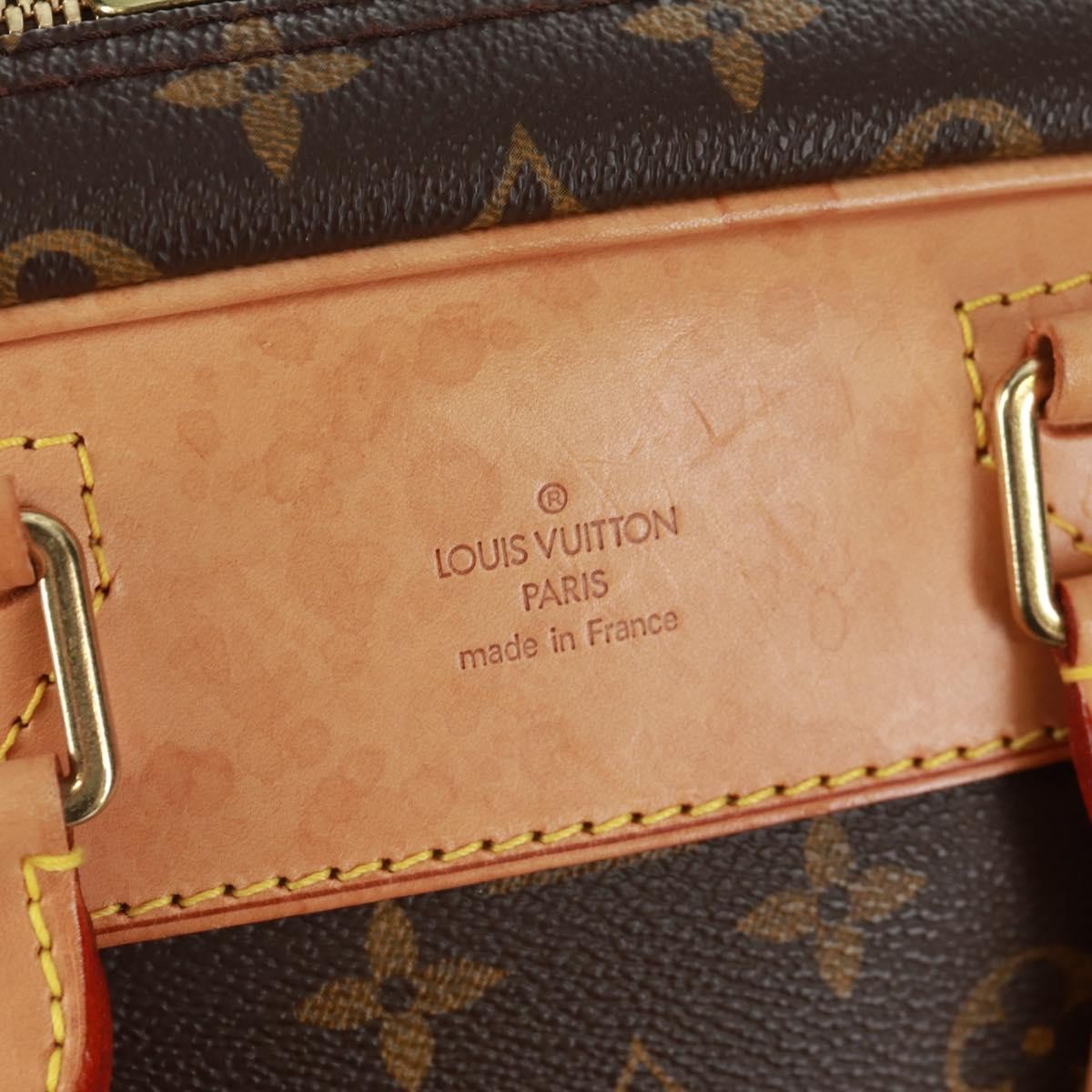 Louis Vuitton Evasion Travel Bag Monogram Canvas Brown Canvas Travel Bag