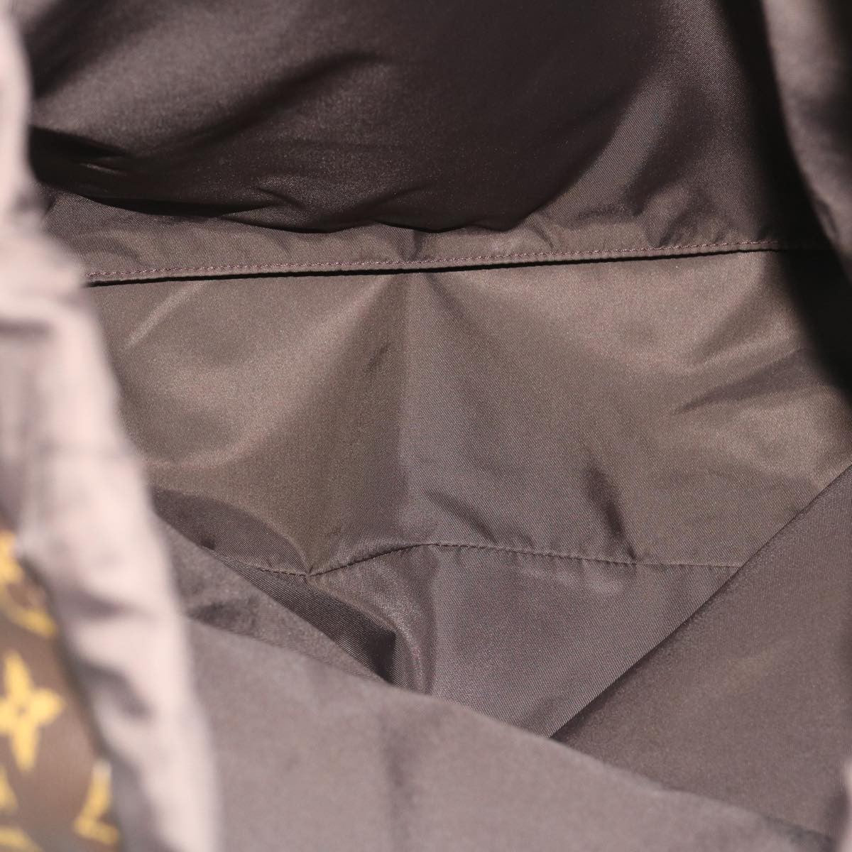 Louis Vuitton Cabas Light Drawstring Bag Monogram Split Canvas Brown Canvas Tote Bag