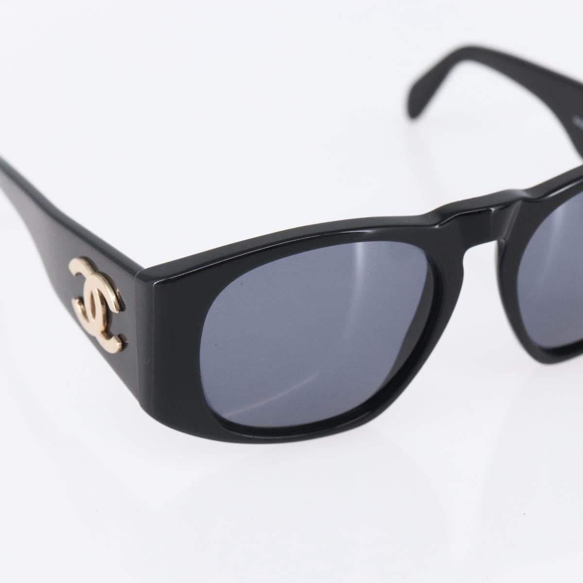 Chanel Chanel Logo Sunglasses Eye Wear Plastic Black Plastic Sunglasse Accessory
