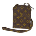 Louis Vuitton Pochette Secret Monogram Canvas Brown Canvas Clutche & Pouche Bag