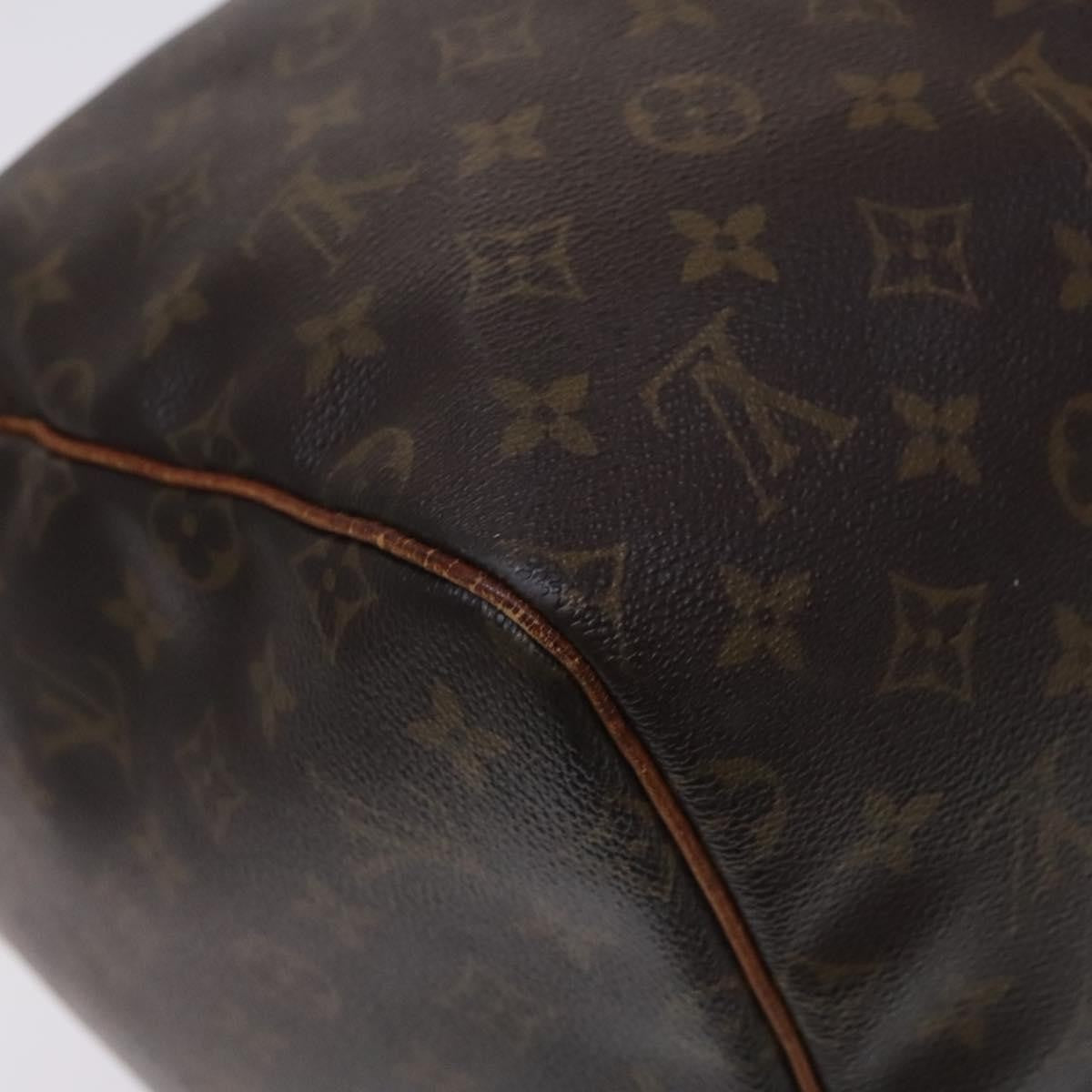 Louis Vuitton Keepall Bag Monogram Canvas Brown Canvas Travel Bag