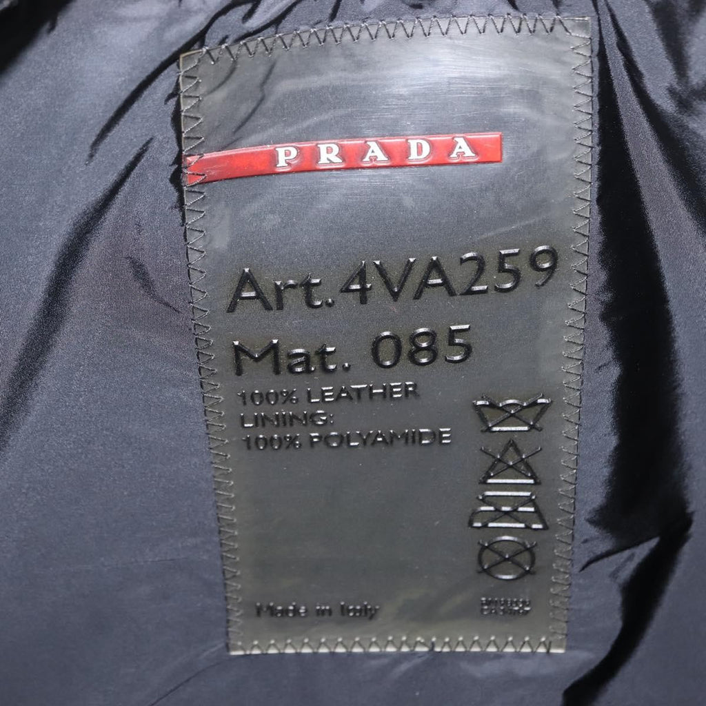 Prada Sport Briefcase Nylon And Leather Black Nylon Briefcase Bag