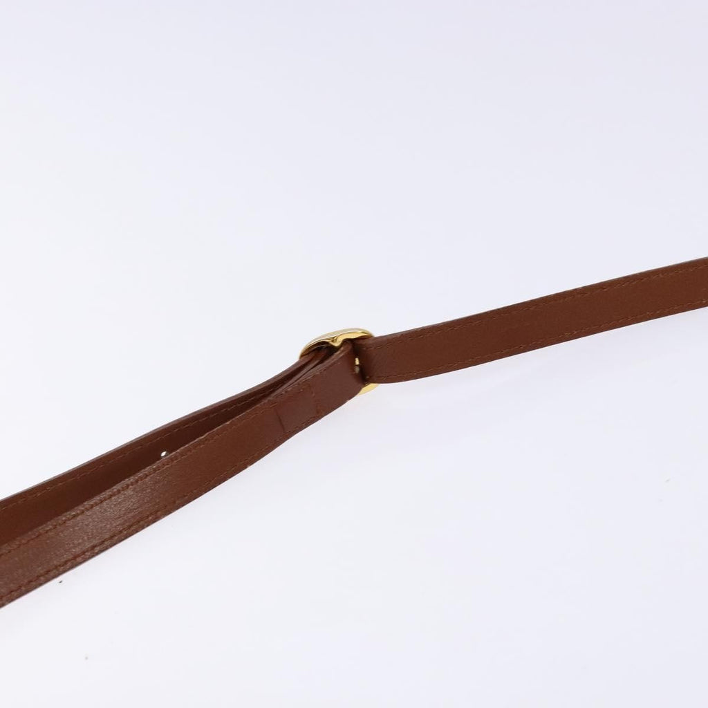 Burberry Flap Shoulder Bag Leather Brown Leather Shoulder Bag