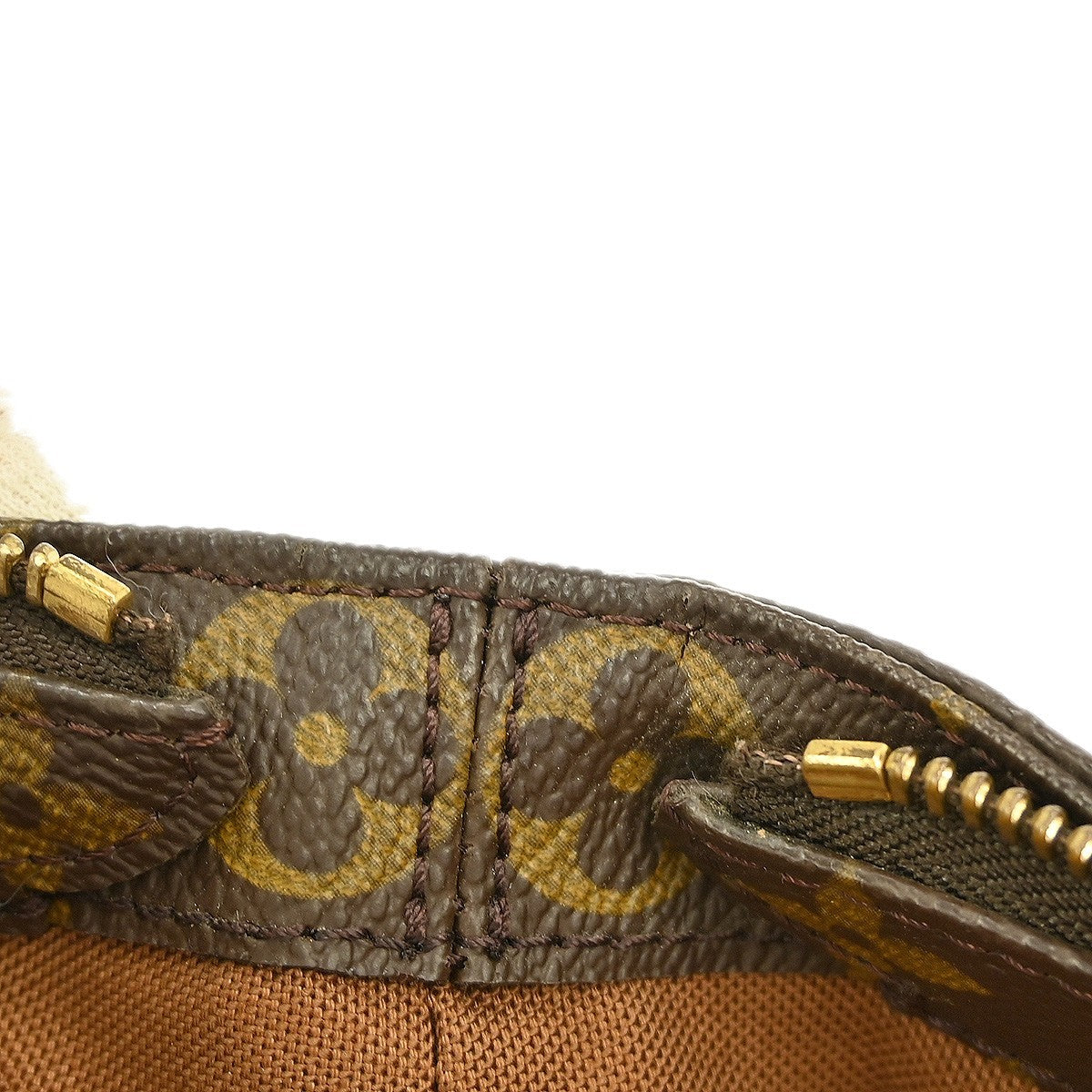 Louis Vuitton Cabas Piano Monogram Canvas Brown Canvas Tote Bag