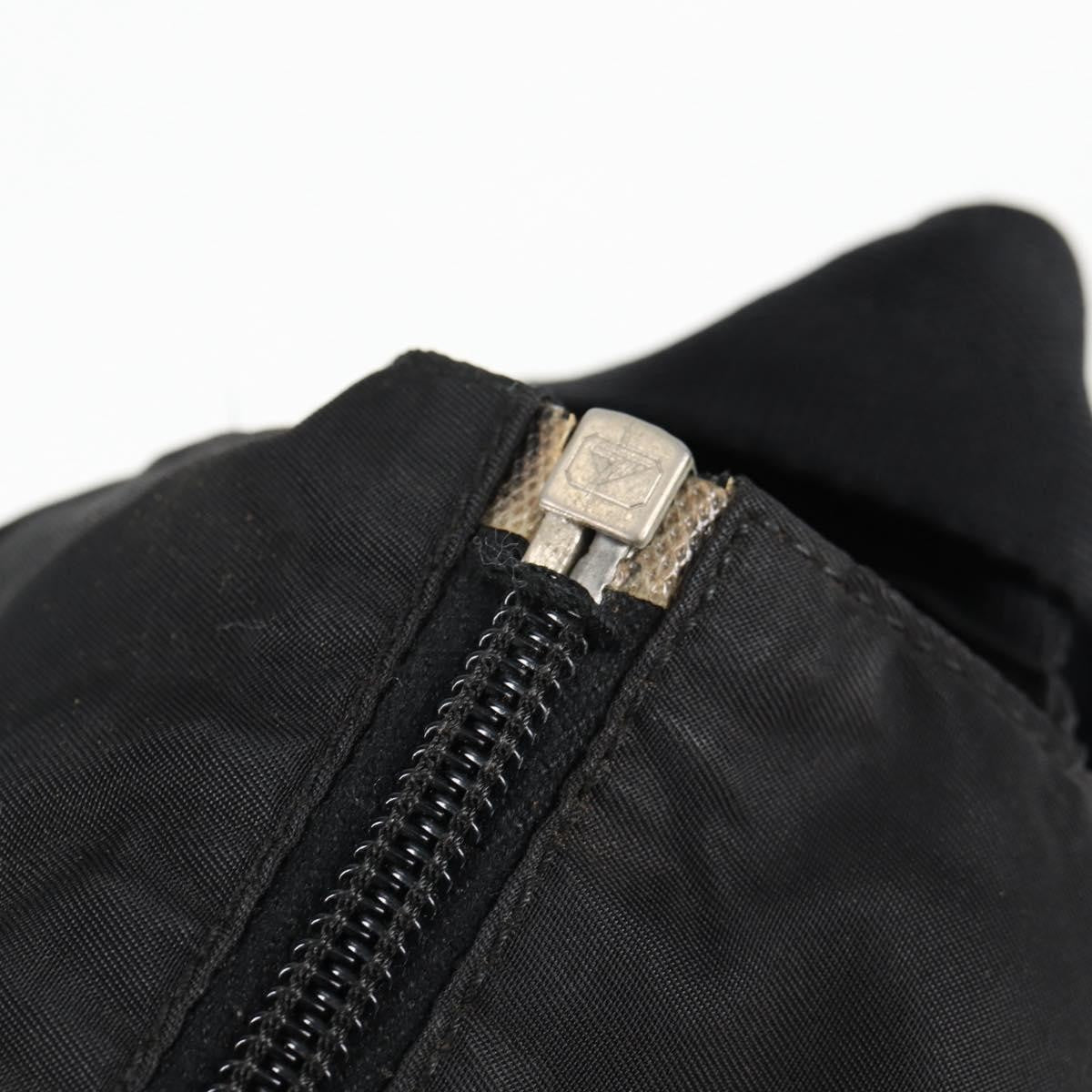Prada Vintage Shoulder Bag Tessuto Black Nylon Shoulder Bag Bag