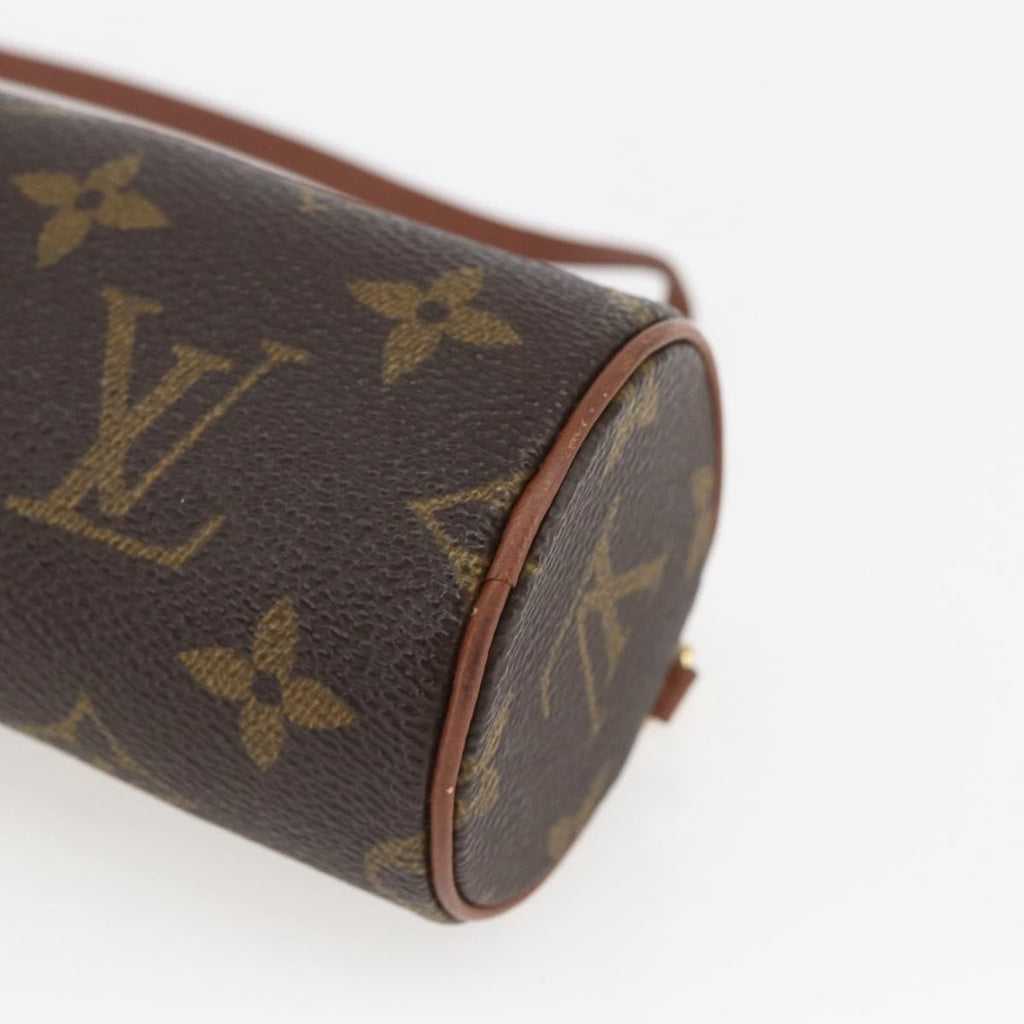 Louis Vuitton Papillon Pochette Monogram Canvas Brown Canvas Clutche & Pouche Bag