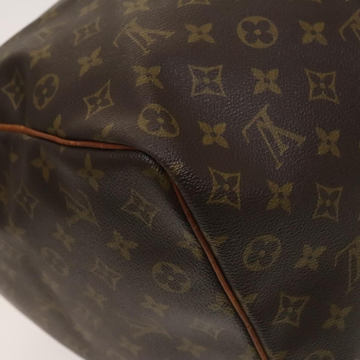 Louis Vuitton Keepall Bag Monogram Canvas Brown Canvas Travel Bag