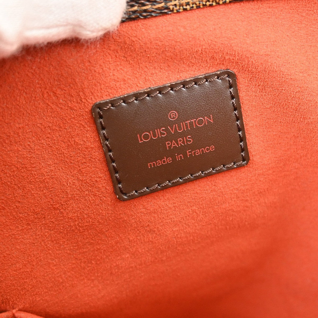 Louis Vuitton Parioli Handbag Damier Brown Canvas Tote Bag