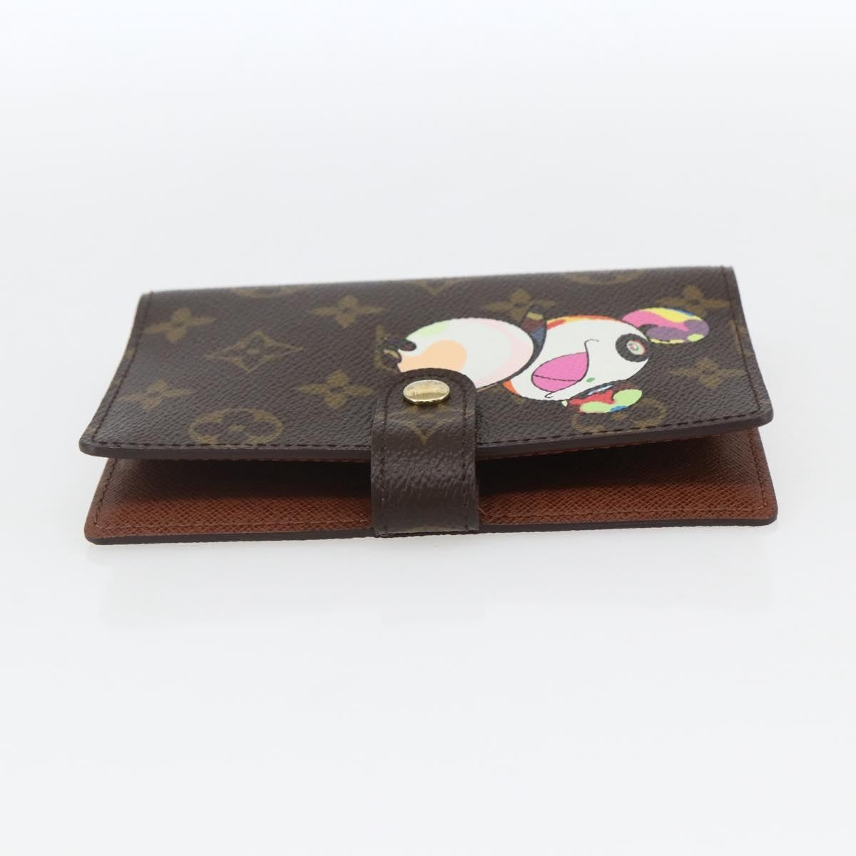 Louis Vuitton Agenda Cover Monogram Panda Brown Canvas Wallets Accessory