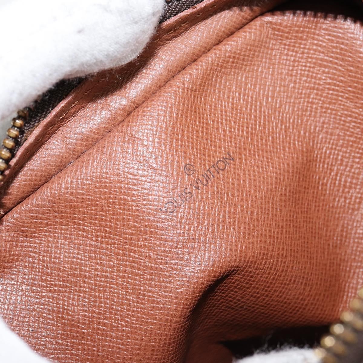 Louis Vuitton Amazone Bag Monogram Canvas Brown Canvas Shoulder Bag