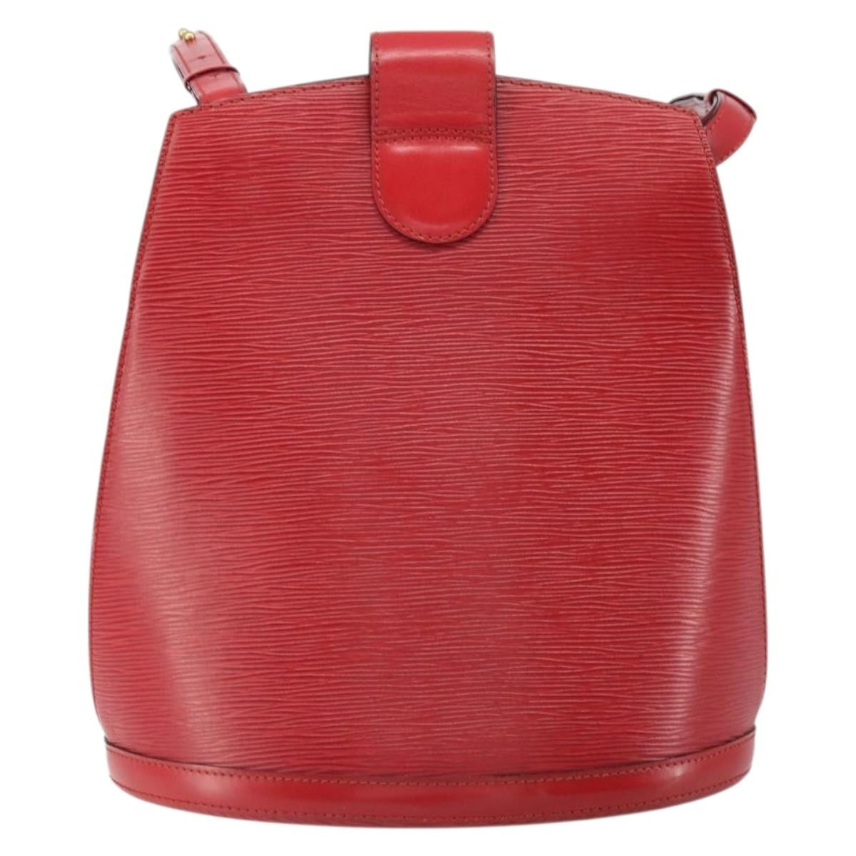 Louis Vuitton Cluny Shoulder Bag Epi Leather Red Leather Shoulder Bag