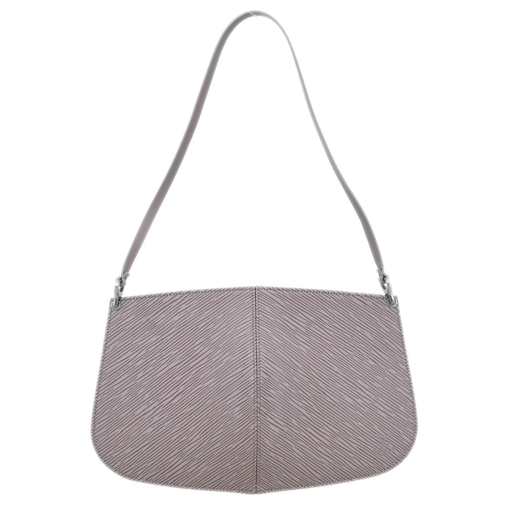 Louis Vuitton Demi Lune Pochette Epi Leather Purple Leather Shoulder Bag