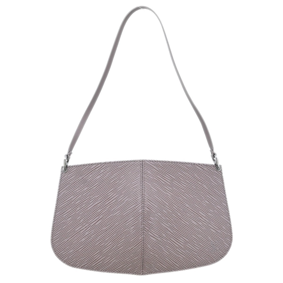 Louis Vuitton Demi Lune Pochette Epi Leather Purple Leather Shoulder Bag