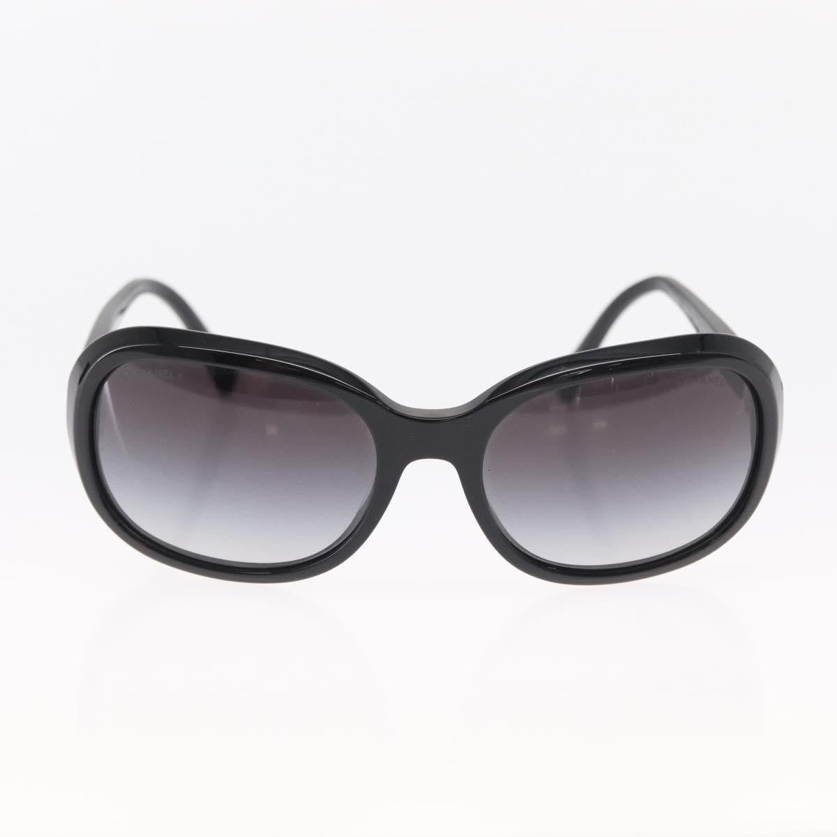 Chanel Logo Cc Sunglasses Plastic Black Plastic Sunglasse Accessory