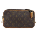 Louis Vuitton Pochette Marly Bandouliere Bag Monogram Canvas Brown Canvas Clutche & Pouche Bag