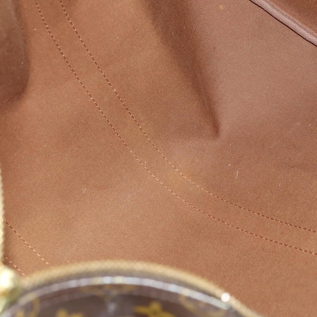 Louis Vuitton Keepall Bag Monogram Canvas Brown Canvas Travel Bag