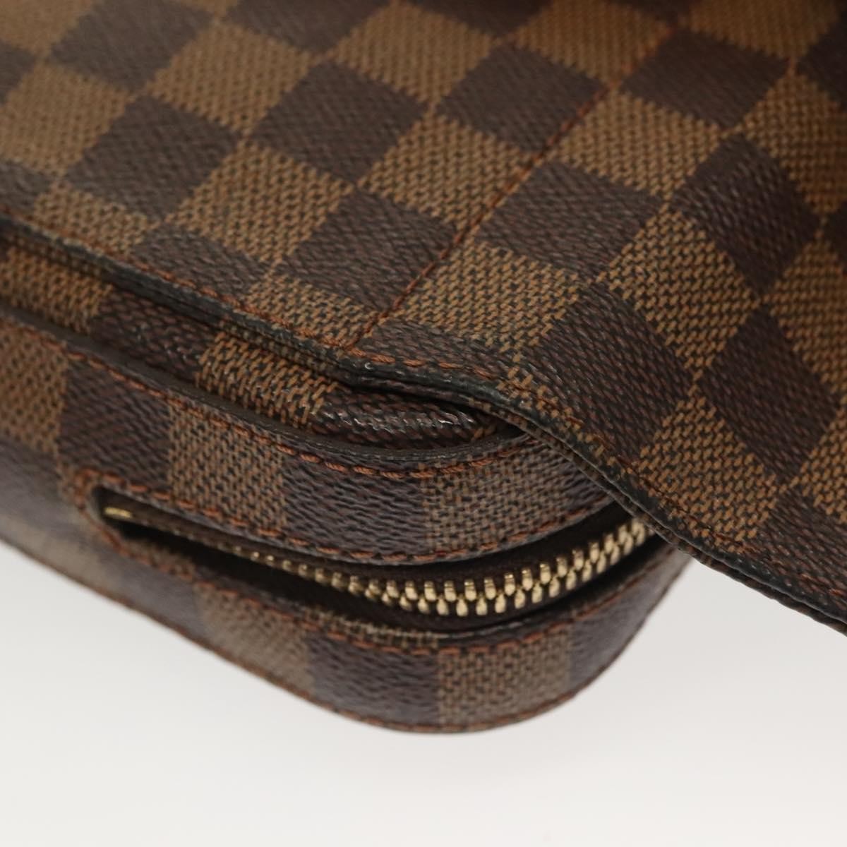Louis Vuitton Geronimos Waist Bag Damier Brown Canvas Shoulder Bag