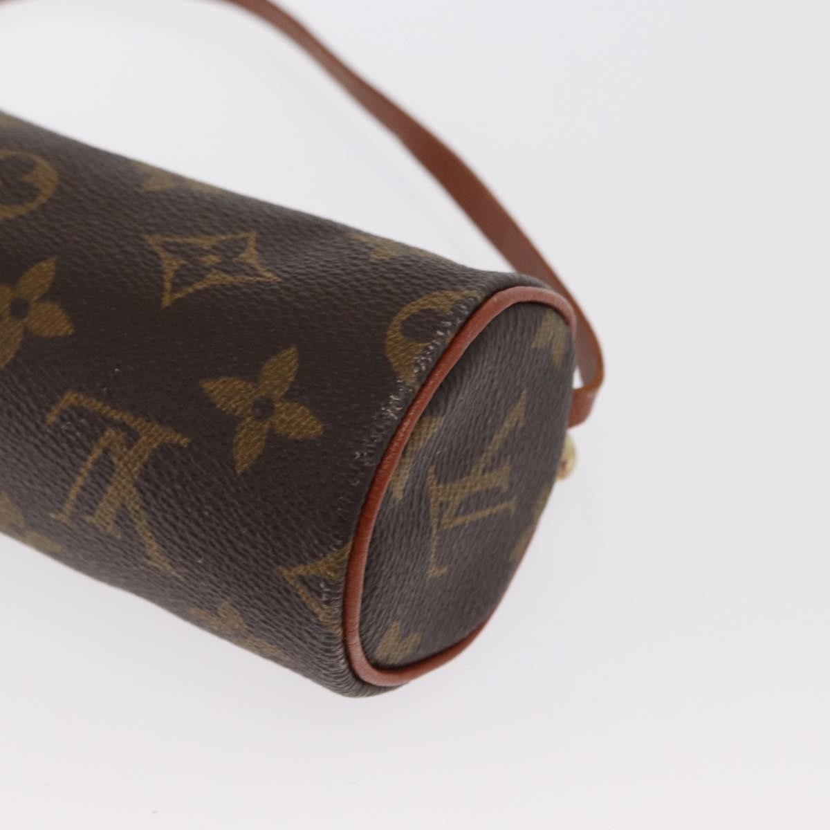 Louis Vuitton Papillon Pochette Monogram Canvas Brown Canvas Clutche & Pouche Bag