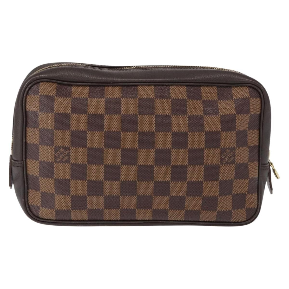Louis Vuitton Trousse Toilette Monogram Canvas Brown Canvas Clutche & Pouche Bag