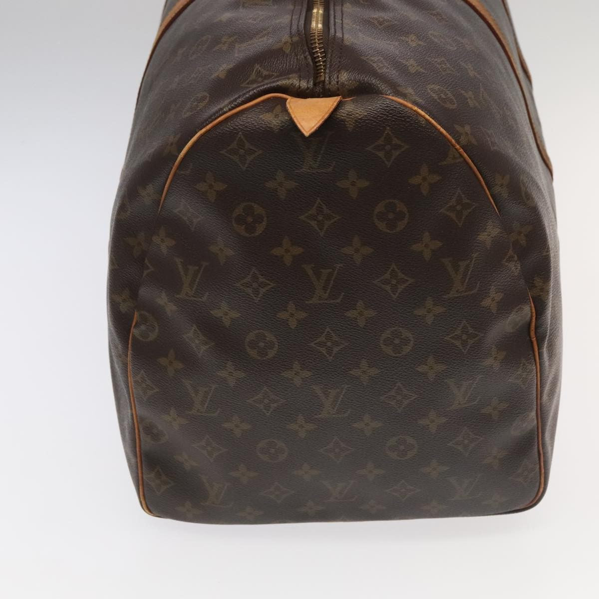 Louis Vuitton Keepall Bag Monogram Canvas Brown Canvas Travel Bag