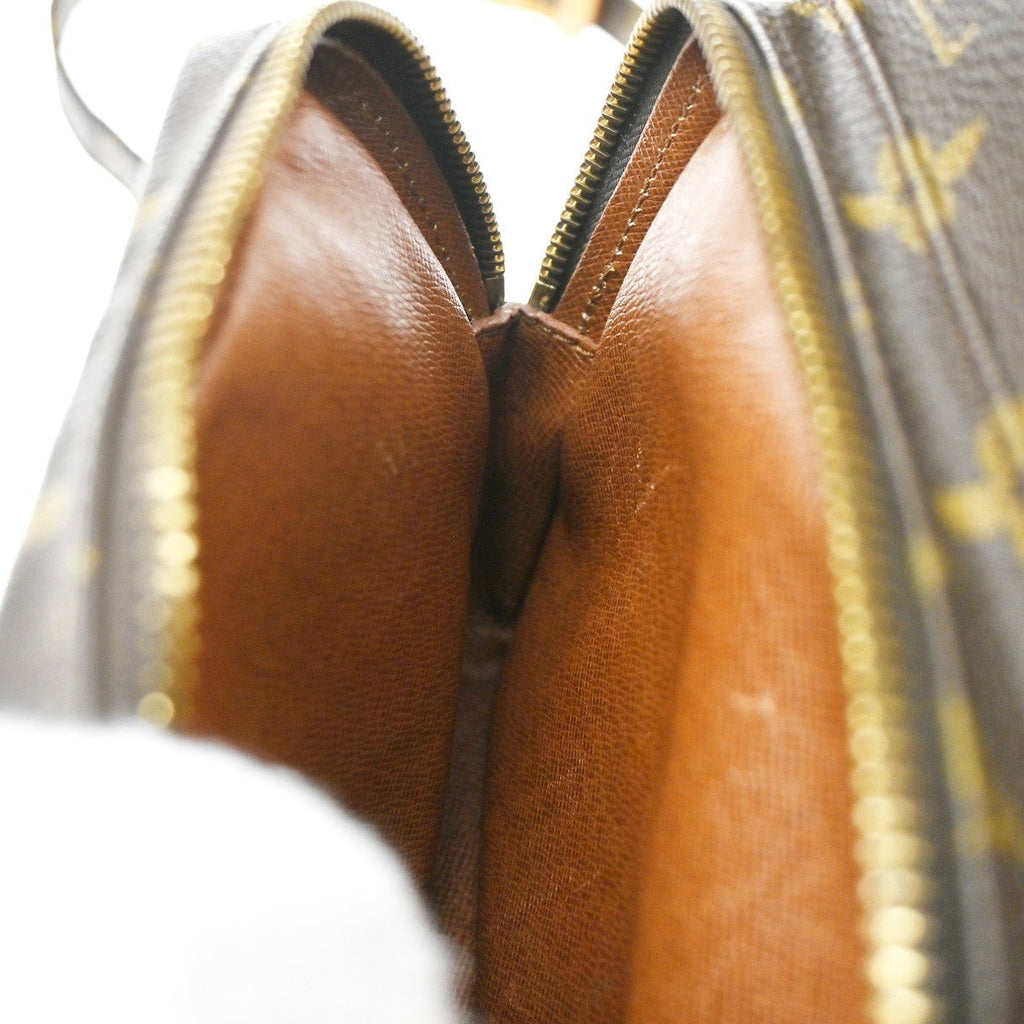 Louis Vuitton Amazone Bag Monogram Canvas Brown Canvas Shoulder Bag