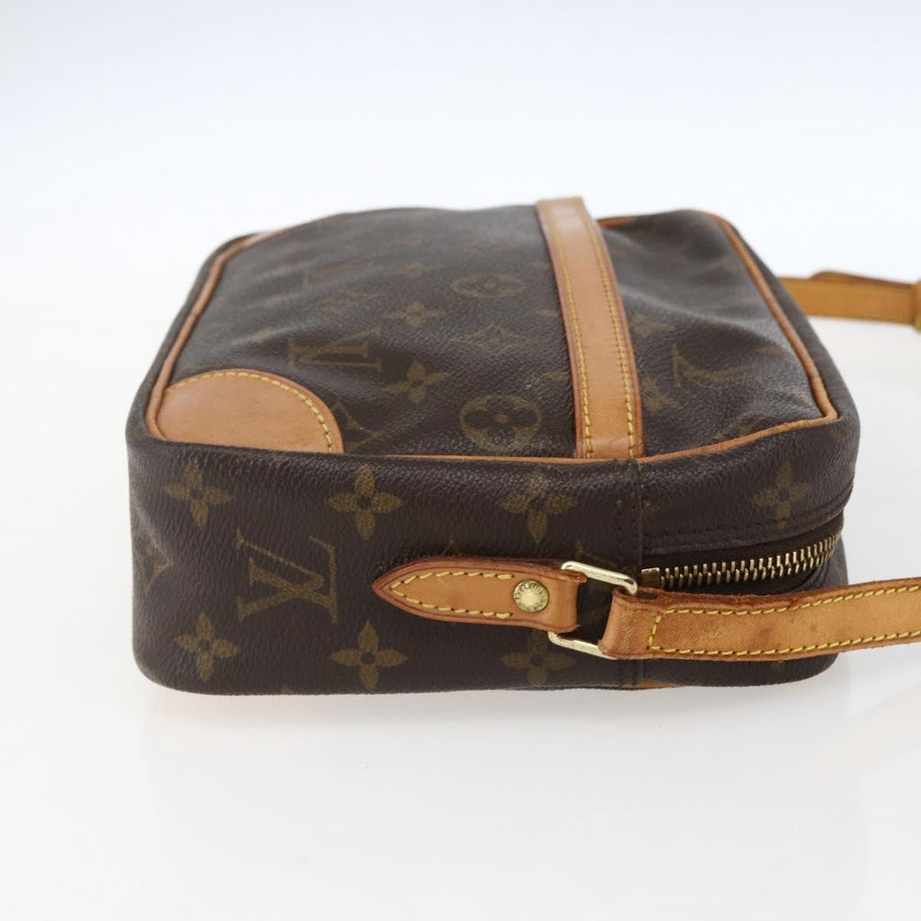 Louis Vuitton Trocadero Handbag Monogram Canvas Brown Canvas Shoulder Bag