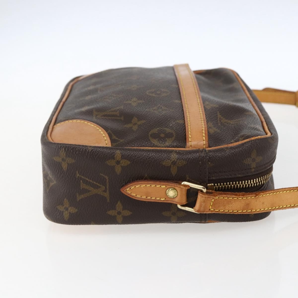 Louis Vuitton Trocadero Handbag Monogram Canvas Brown Canvas Shoulder Bag