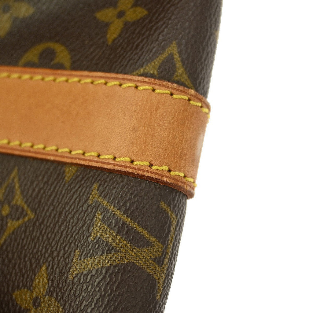 Louis Vuitton Keepall Bag Monogram Canvas Brown Canvas Travel Bag