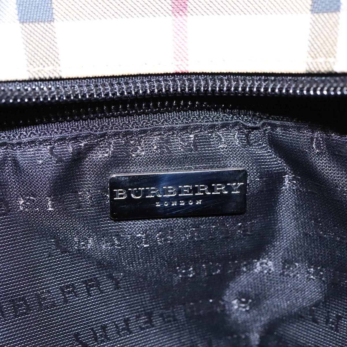 Burberry Nova Check Handbag Nova Check Canvas Beige Canvas Handbag