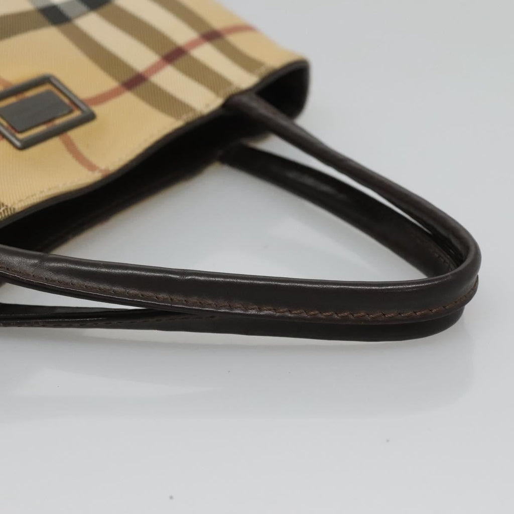 Burberry Nova Check Handbag Nova Check Canvas Beige Canvas Handbag