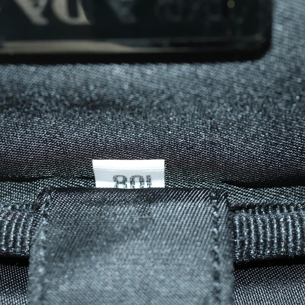 Prada Convertible Front Pocket Briefcase Tessuto With Saffiano Leather Black Nylon Briefcase Bag