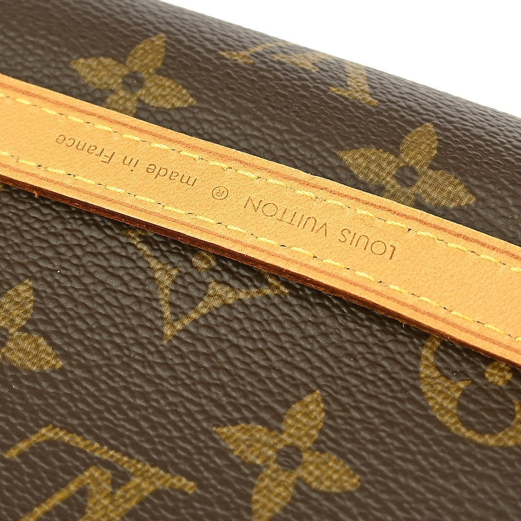 Louis Vuitton Marelle Waist Bag Monogram Canvas Brown Canvas Clutche & Pouche Bag