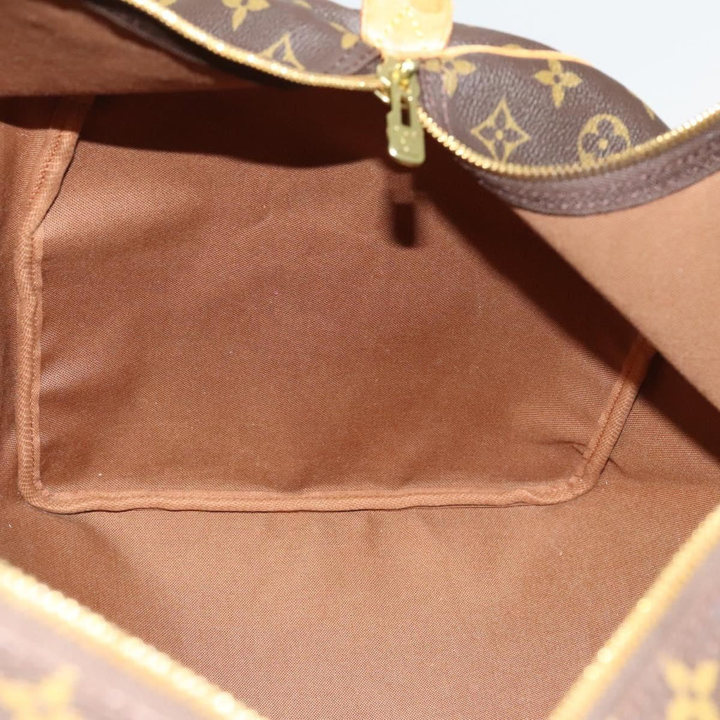 Louis Vuitton Keepall Bag Monogram Canvas Brown Canvas Travel Bag