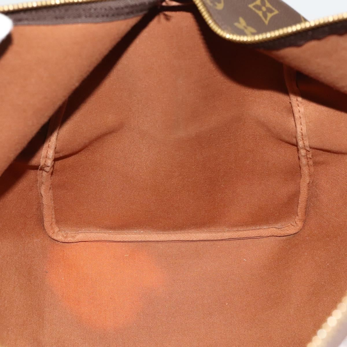 Louis Vuitton Keepall Bag Monogram Canvas Brown Canvas Travel Bag