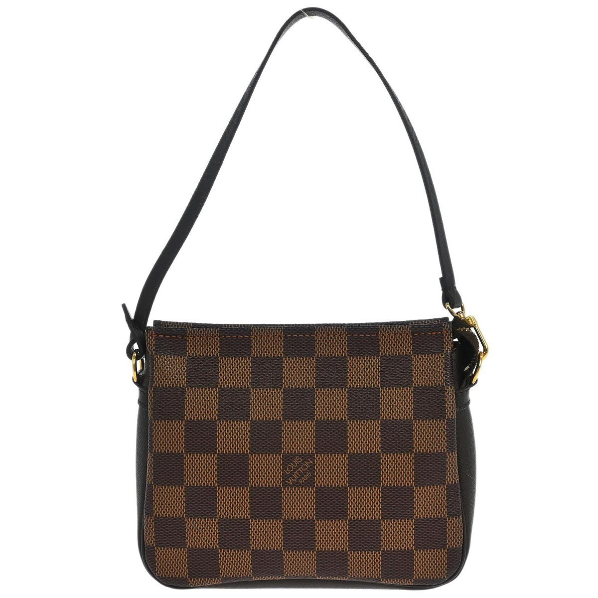 Louis Vuitton Trousse Make Up Bag Damier Canvas Brown Canvas Clutche & Pouche Bag