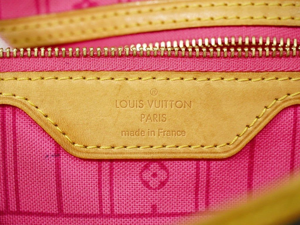 Louis Vuitton Neverfull Tote Limited Edition Monogram Roses Brown Canvas Tote Bag