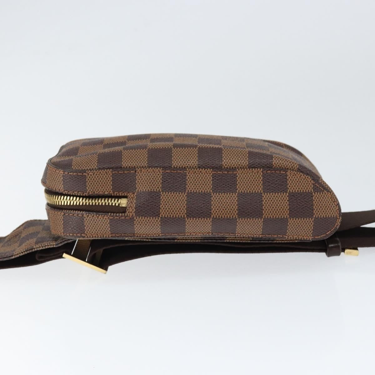 Louis Vuitton Geronimos Waist Bag Damier Brown Canvas Clutche & Pouche Bag