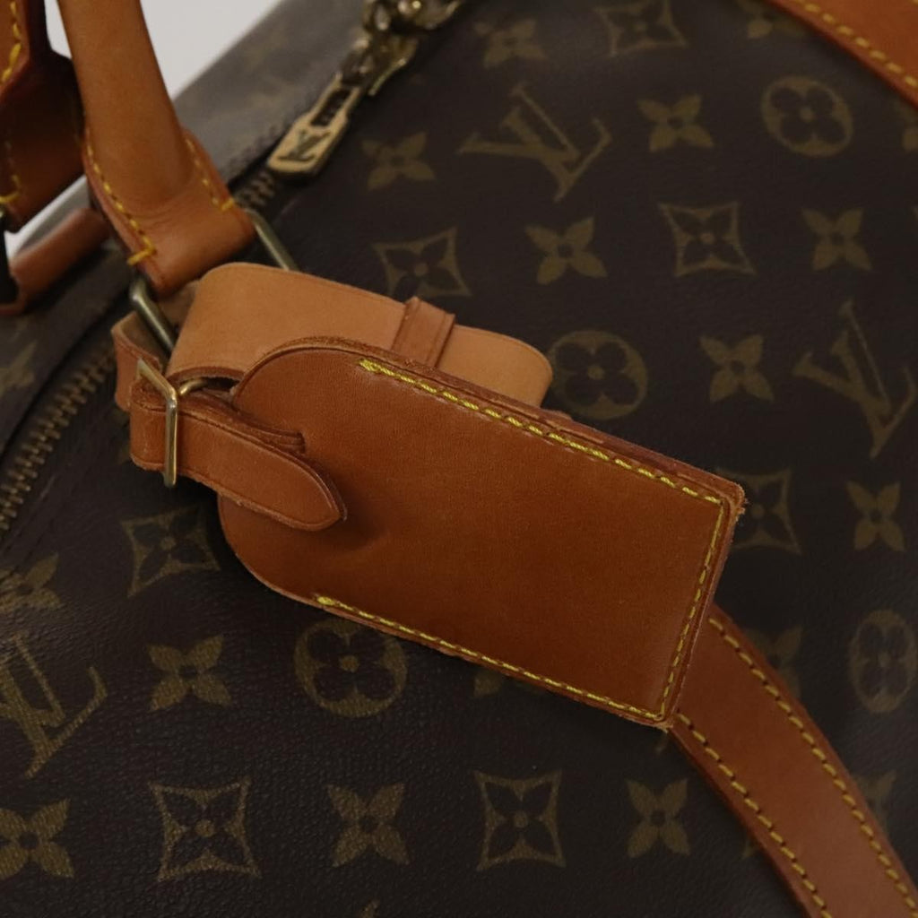 Louis Vuitton Keepall Bag Monogram Canvas Brown Canvas Travel Bag